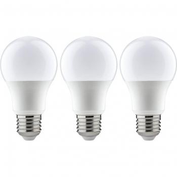 3x LED žárovka E27 8W 2700K opálová