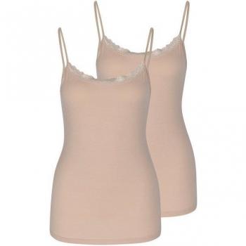 Nina Von C. Spar-Set Unterhemd 2er Pack Cosy Spitze am Dekolleté