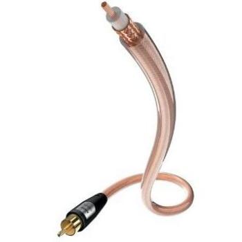 Inakustik 00308231 Cavi Audio – 3 m, RCA/6 mm, Clear