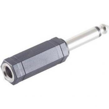 Shiverpeaks Basic-S Adattatore 6,3mm Nero e Argento