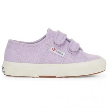Superga 2750 Cotjstrap Lila Blanco para Niños