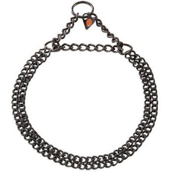 LuvMyDog International 60cm Twin-Row Stainless Martingale