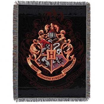 Hogwarts House Woven Throw 48 x 60