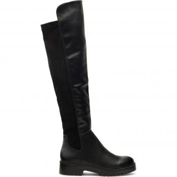 Stivali DeeZee Xenia 90% cotone 10% elastan nero, design aderente
