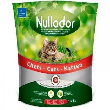 3L Litière Silice Nullodor pour Chat 1,5kg