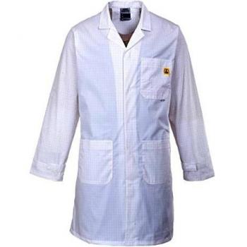 Portwest ESD Coat White 2XL