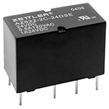 Zettler Electronics Relay 5V DC 2A 2 Change-Over Contacts