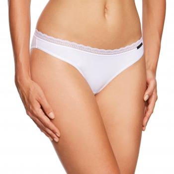Skiny Damen Rio Slip Advantage Lace, 2er Pack, Weiß, Gr. 38