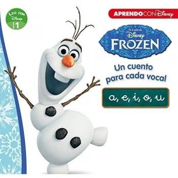 Frozen. Leo con Disney (Nivel 1). Un cuento para cada vocal: a, e, i, o, u (Disney. Lectoescritura) (Tapa blanda).