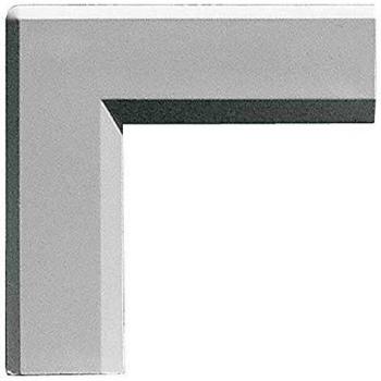 Grille PVC de ventilation First Plast – Angle encastré 70 × 70 mm