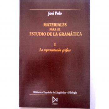 MATERIALES PARA ESTUDIO DE GRAMATICA I