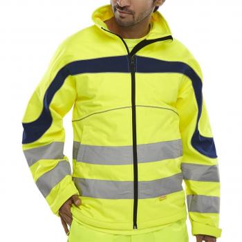 Beeswift Eton High Visibility Soft Shell Jacket BSW16274