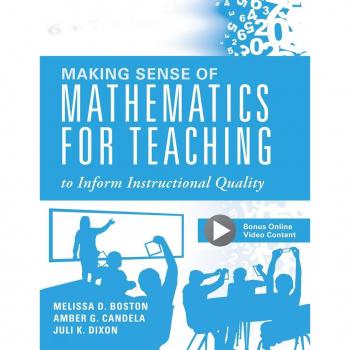 Vitalsource Technologies, Inc. Making Sense Of Mathematics For Teaching To Inform Instructional Qualit