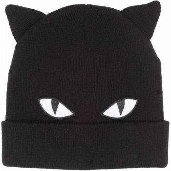 Capolina Emily – Berretto Gatto Unisex One Size Nero