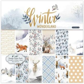 Diy Scrapbooking Papier Set met Sneeuw Scène