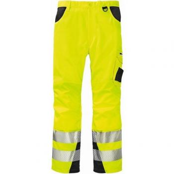 4PROTECT Warnschutz-Bundhose leuchtgelb/grau