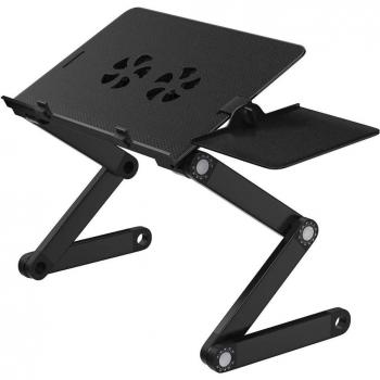 Portable Laptop Stand with Cooling Features