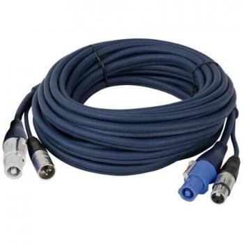 Showtec Powercon/RJ45 Powercon/RJ45 (PVC, 3 m), Netzwerkkabel