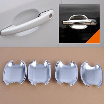 Beler Triple Chrome Door Handle and Cup Cover Trim for Citroen C4