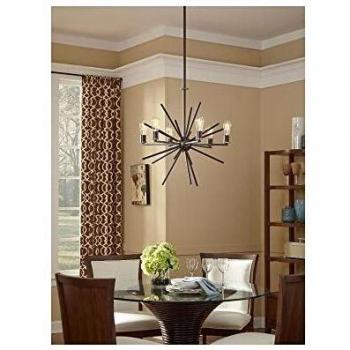 Elstead LIGHTING Kronleuchter – Esszimmerdecke, Stahl Bronze D