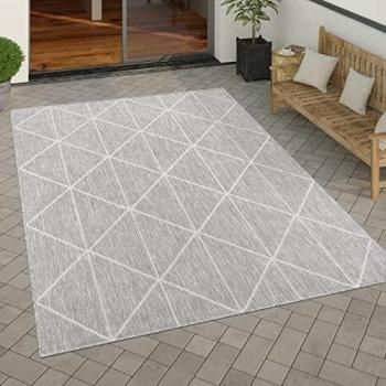 Salotto Geometrico Grigio 120x160