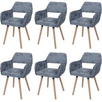 MCW A50 II-C-6 Esszimmerstuhl 6er-Set