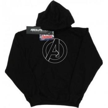Felpa con cappuccio Marvel con logo Avengers Assemble A
