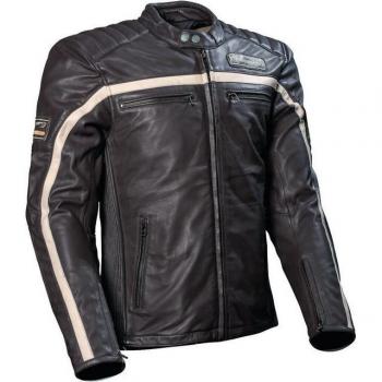 DIFI Houston Blouson Cuir Moto Brun (Taille 58)