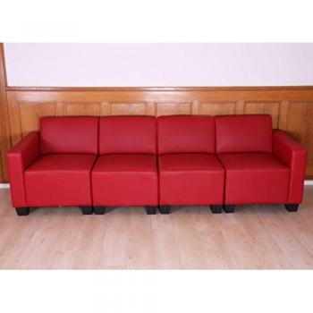 Lyon 4-Sitzer Sofa aus Kunstleder