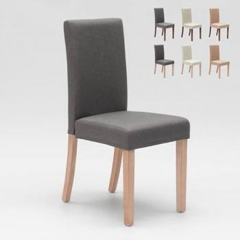 Silla Estilo AHD Shabby Gris para Comedor