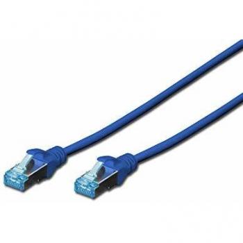 Digitus DK-1531-030/B RJ45 Netzwerkkabel, Patchkabel CAT 5e SF/UTP 3.00 m Blau