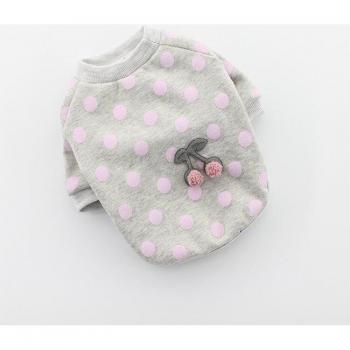 Dot & Cherry Summer Pet Hoodie