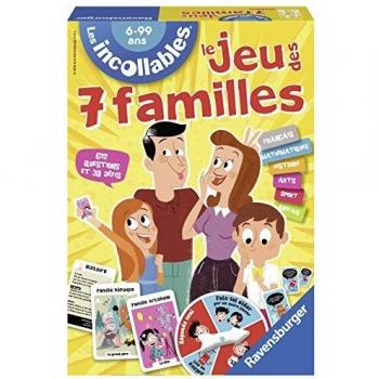 Jeu des 7 Familles Incollables