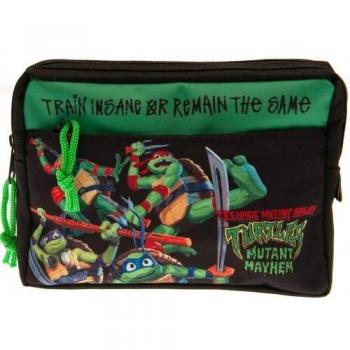 Sacoche à crayons Teenage Mutant Ninja Turtles Noir Vert One Size