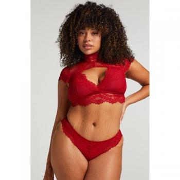 Hunkemöller Slip Daisy Brésilien XL Rouge