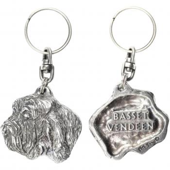 Petite Belleza: Collar de Perrito Plateado Art-Dog