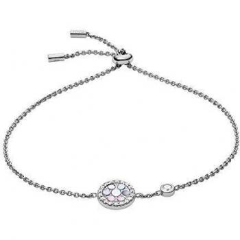 Bracelet Femme Argent Scintillant Fossil