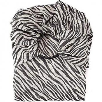Sling tissé Zèbre Noir