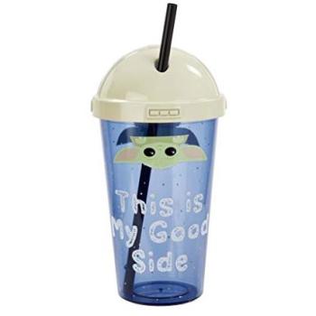 Mini‑Chevalier Bleu – Gobelet à Bouchon & Paille Star Wars