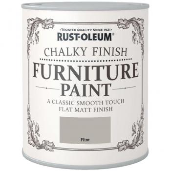 Rust-Oleum 750ml Flint Matt Furniture Chalk Paint