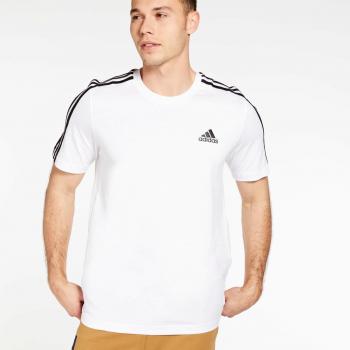 Camiseta adidas 3S SJ Hombre Blanca
