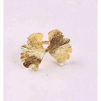 Hebillas de servilleta de bronce rojo, 10 unids/lote