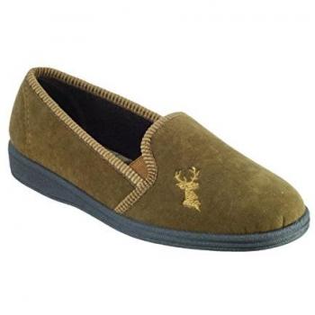 Mirak Stag Slipper Male Tan UK Size 12