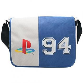 DIFUZED Sac Bandouliere Playstation Classic Logo 94 Messenger Bag, 38 cm