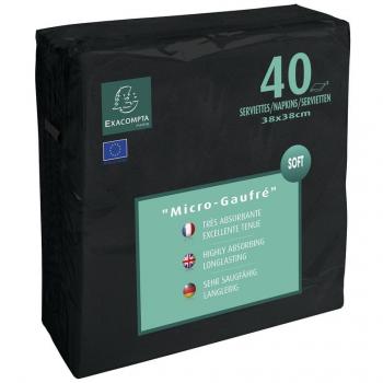 ValueX Napkins 2 Ply 400x400mm White Pack 125 (0502004)