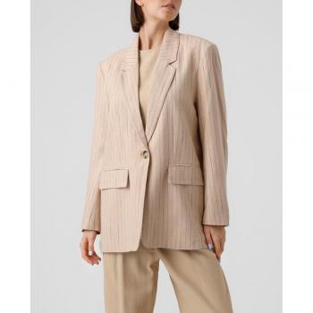 Vero Moda Blazer Largo Femenino con Hombreras