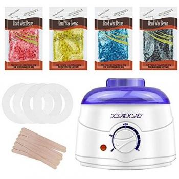 Professional Hair Removal Kit with Wax Heater and Wooden Sticks