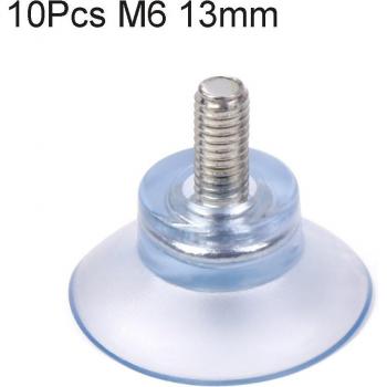 Kit de gancho de succión y ventosa con soporte de silicona transparente