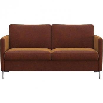 FLEXLUX 2‑Sitzer „Fiore“ – Ergonomischer Sitz mit Kaltschaum, Alufüße