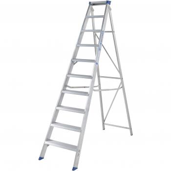 MasterTrade 10 Tread Aluminium Stepladder